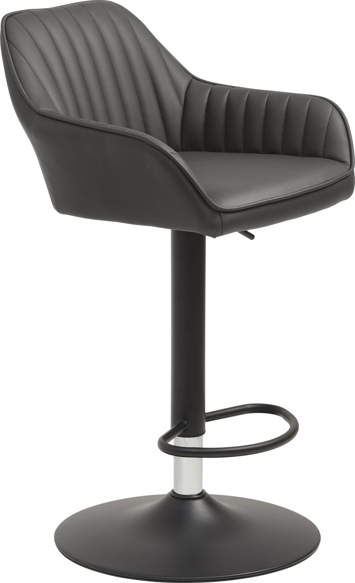 Blocks barstol i grå PU sædehøjde 75-89 cm - 1395 DKK - Barstole ...