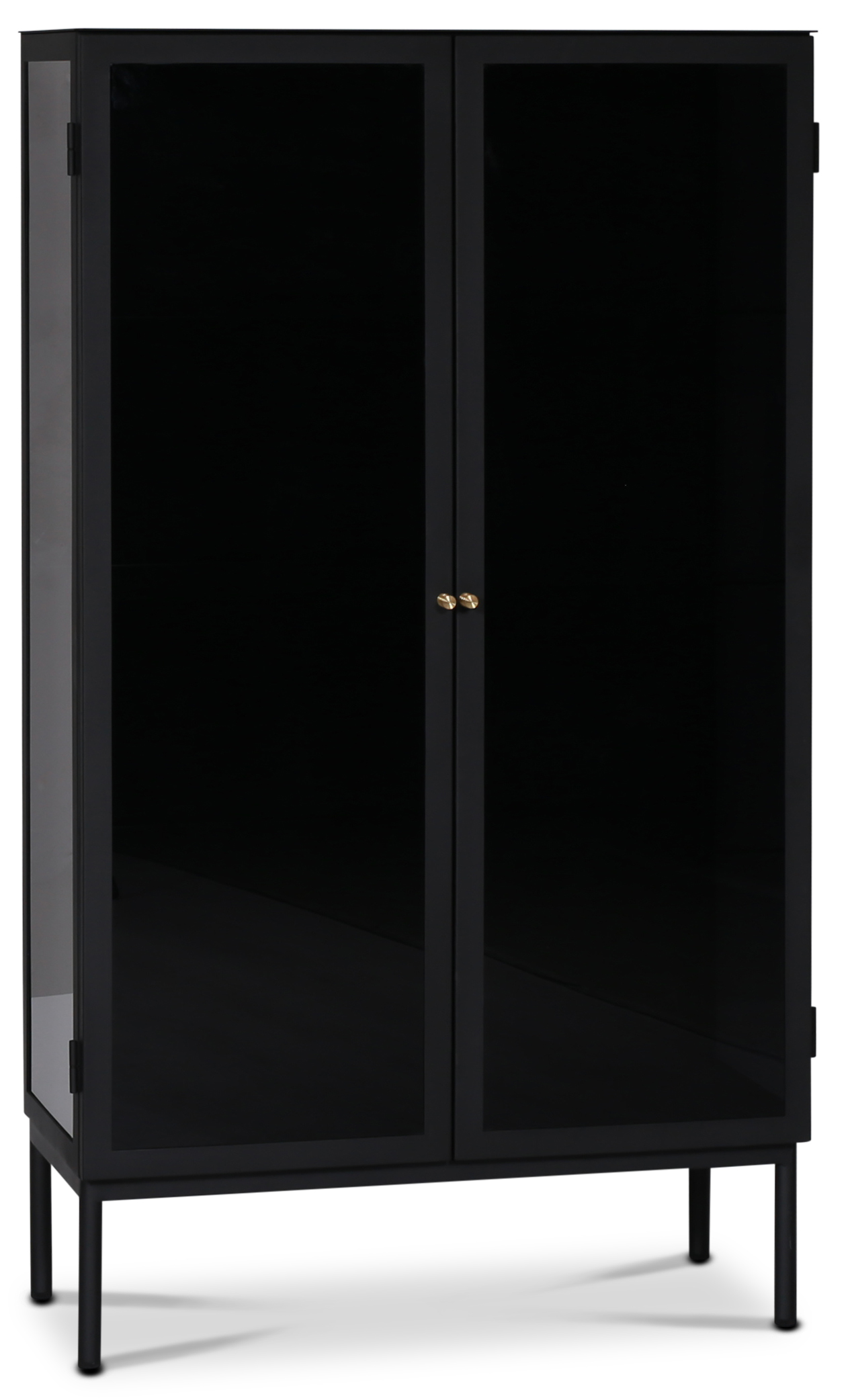 Revel skab - Sort / Mørkt tonet glas - 3995 DKK - Skab - Trendrum.dk